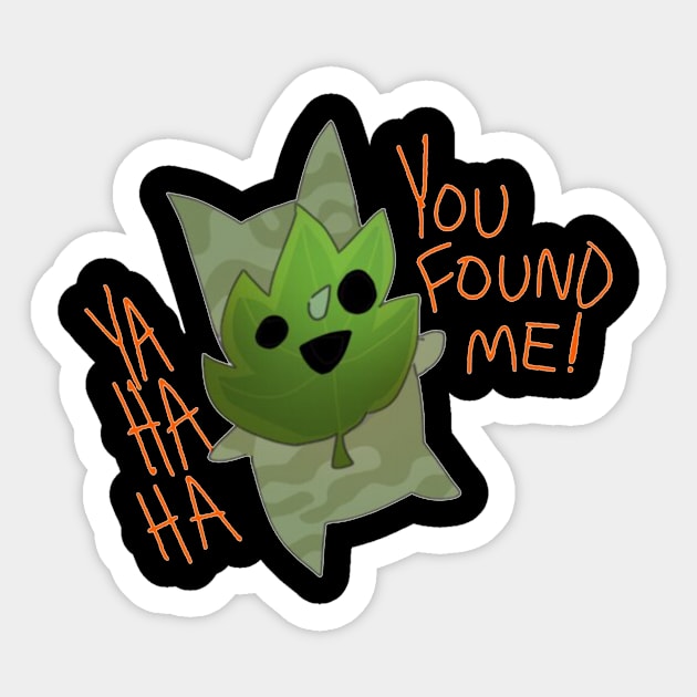 You Found Him Sticker by KaniaAbbi